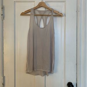 Gray Lululemon Workout Tank